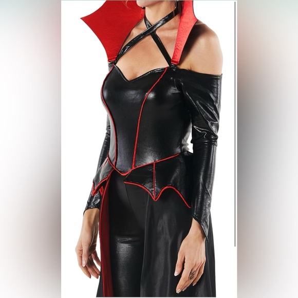 Morph Women's Adult Vampire Bodysuit Vampiress Costume For Woman - Picture 5 of 7